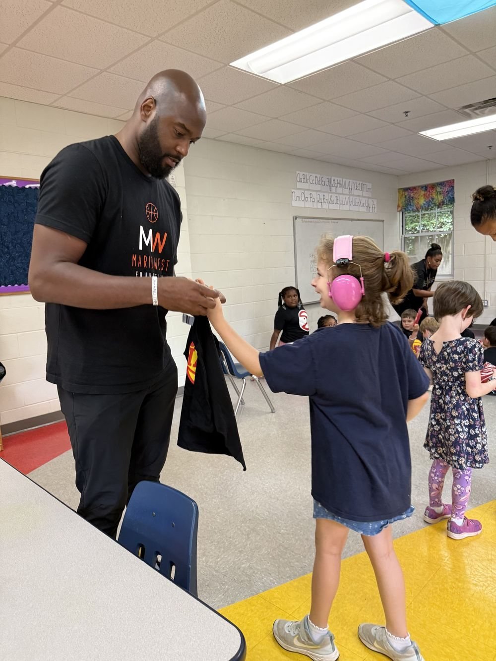 School supply giveaway